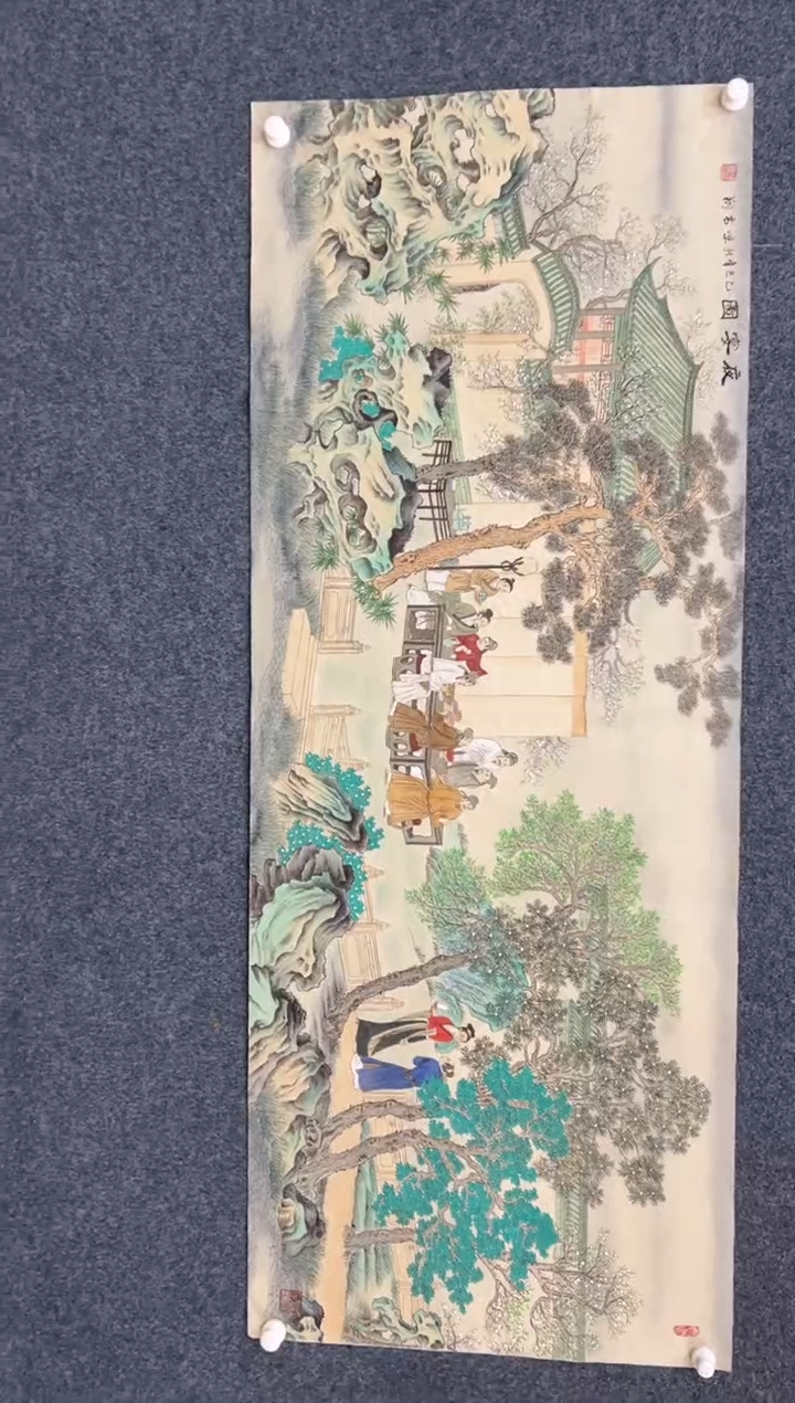 【闪购商品】国画2.21-冯高翔-六尺人物-072