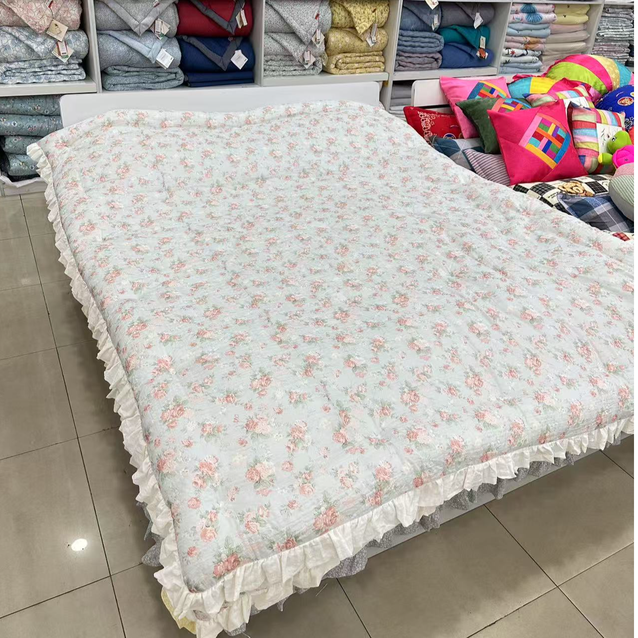 新款公主风榉木碎花被(프리세스)