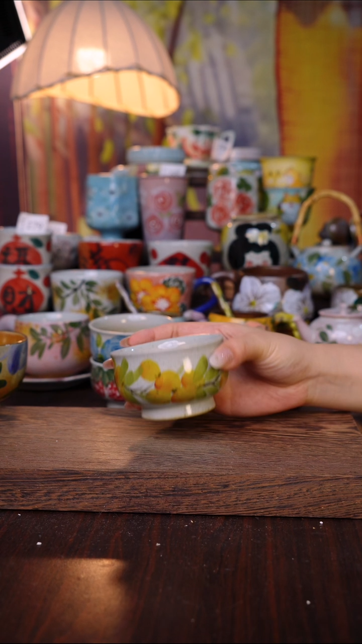 杯子泥垚手作 景德镇手工手绘陶瓷器物