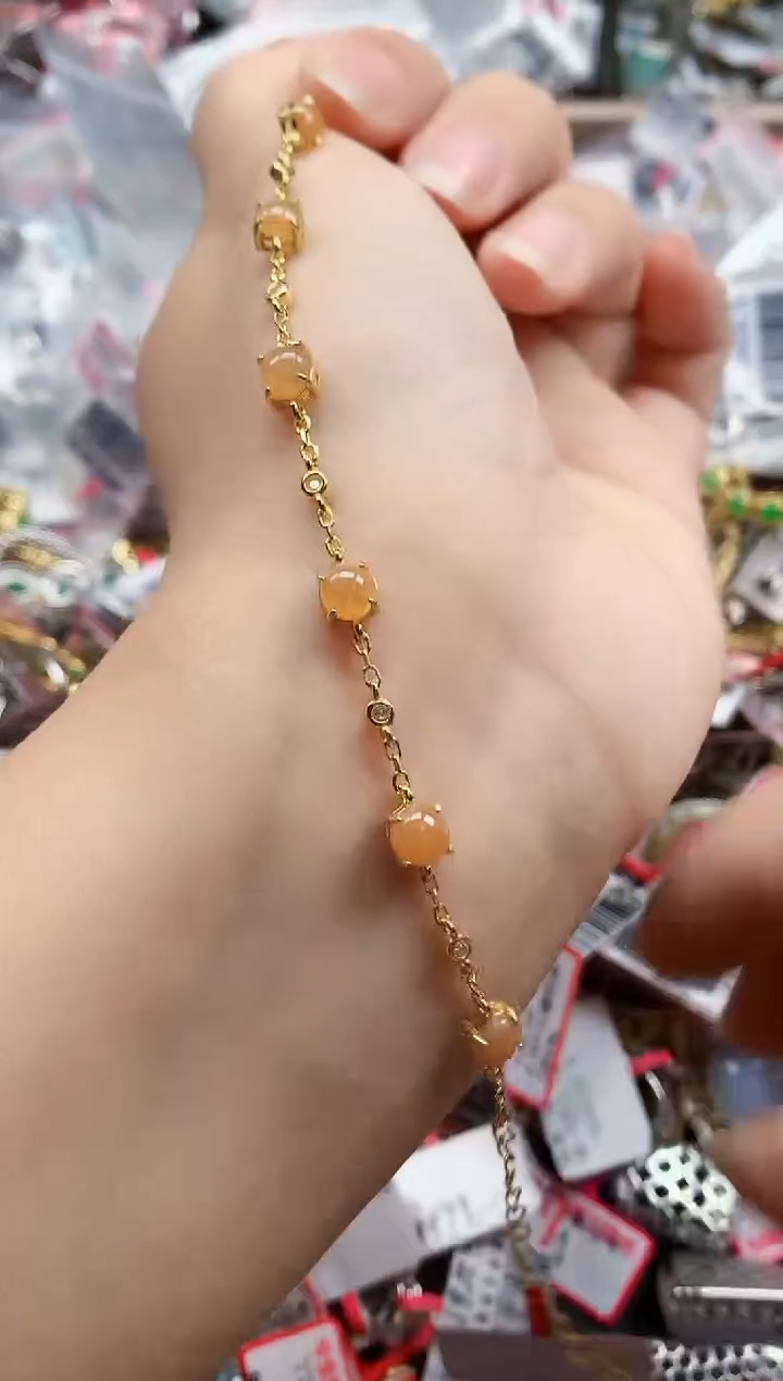 银S925镶嵌戒指翡翠天然A货缅甸翡翠