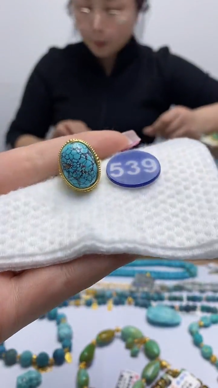 【闪购商品】绿松石戒指合金539戒指