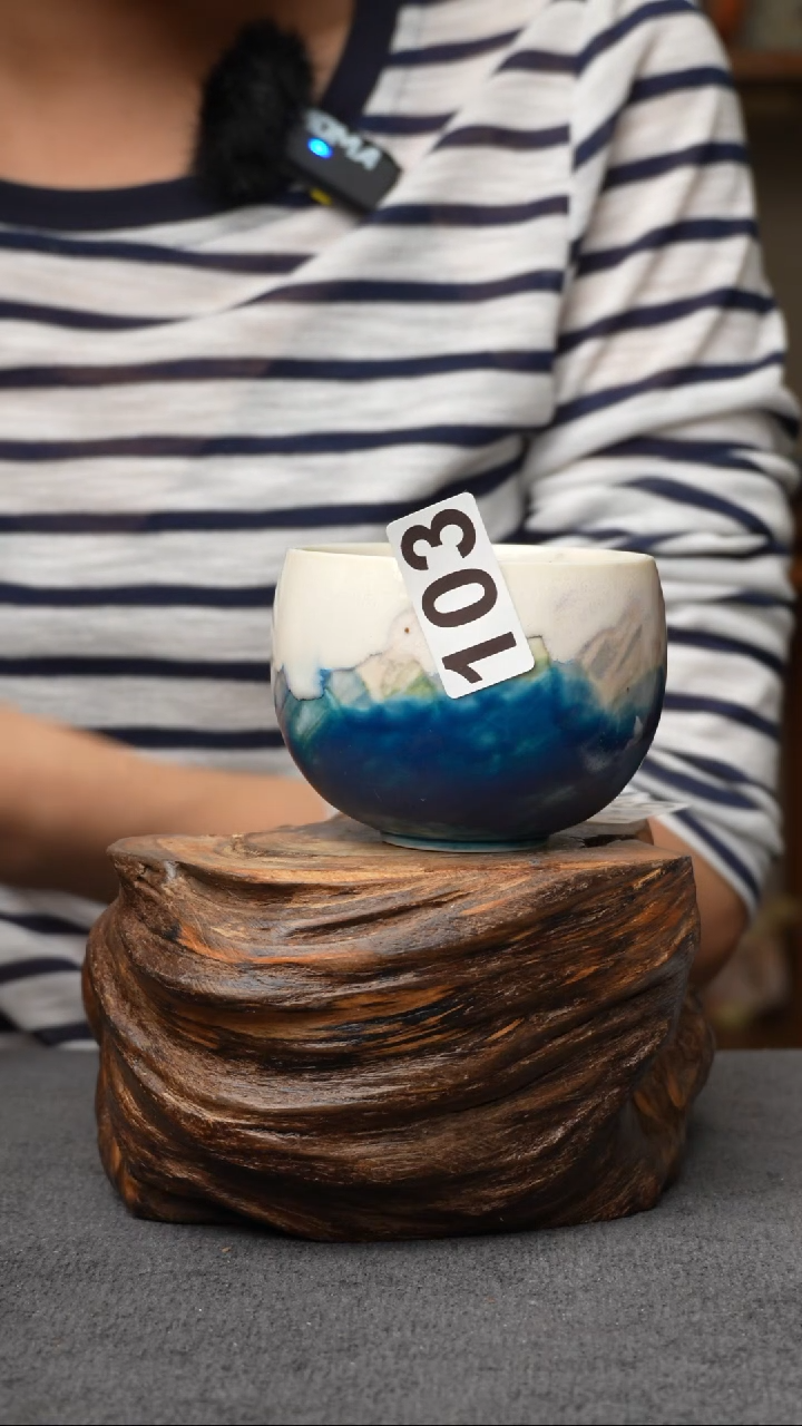 杯子103景德镇手创颜色釉杯（食品级）