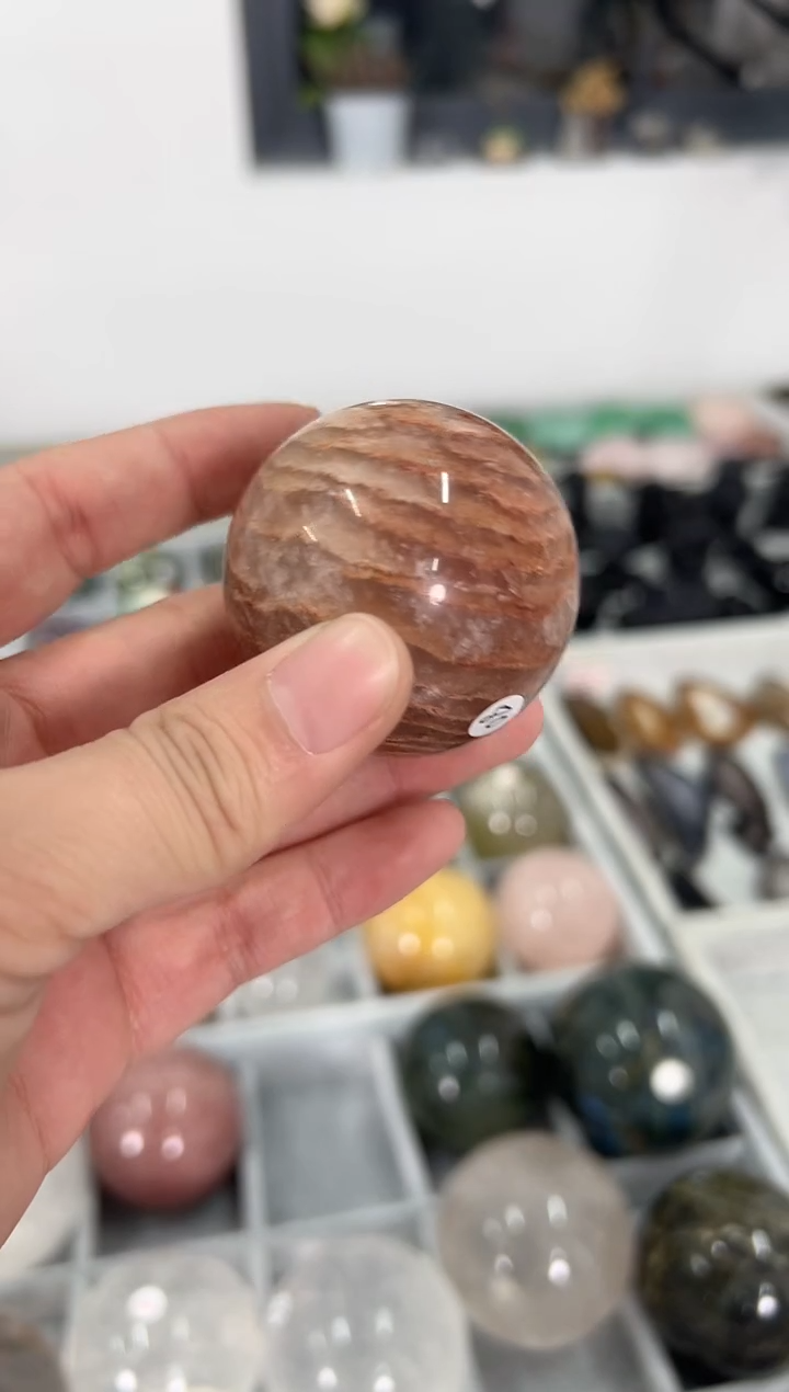 未镶嵌珠宝半成品水晶M162 约4.6cm