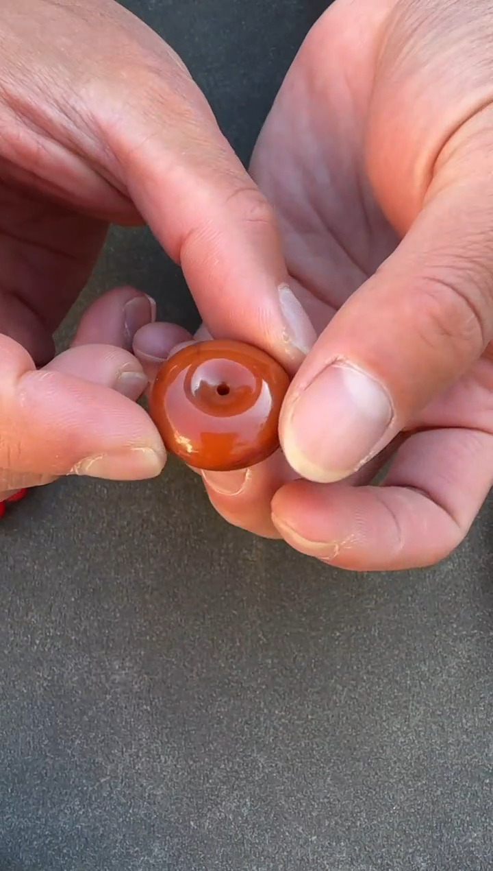 未镶嵌配饰南红玛瑙原矿无优化平安扣2号W