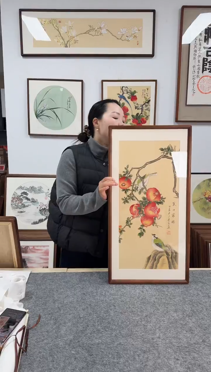 书法青石13-36*69绘画手绘同款