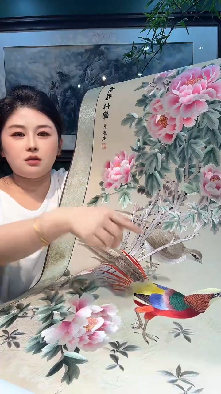 横款非遗苏绣手工刺绣软表