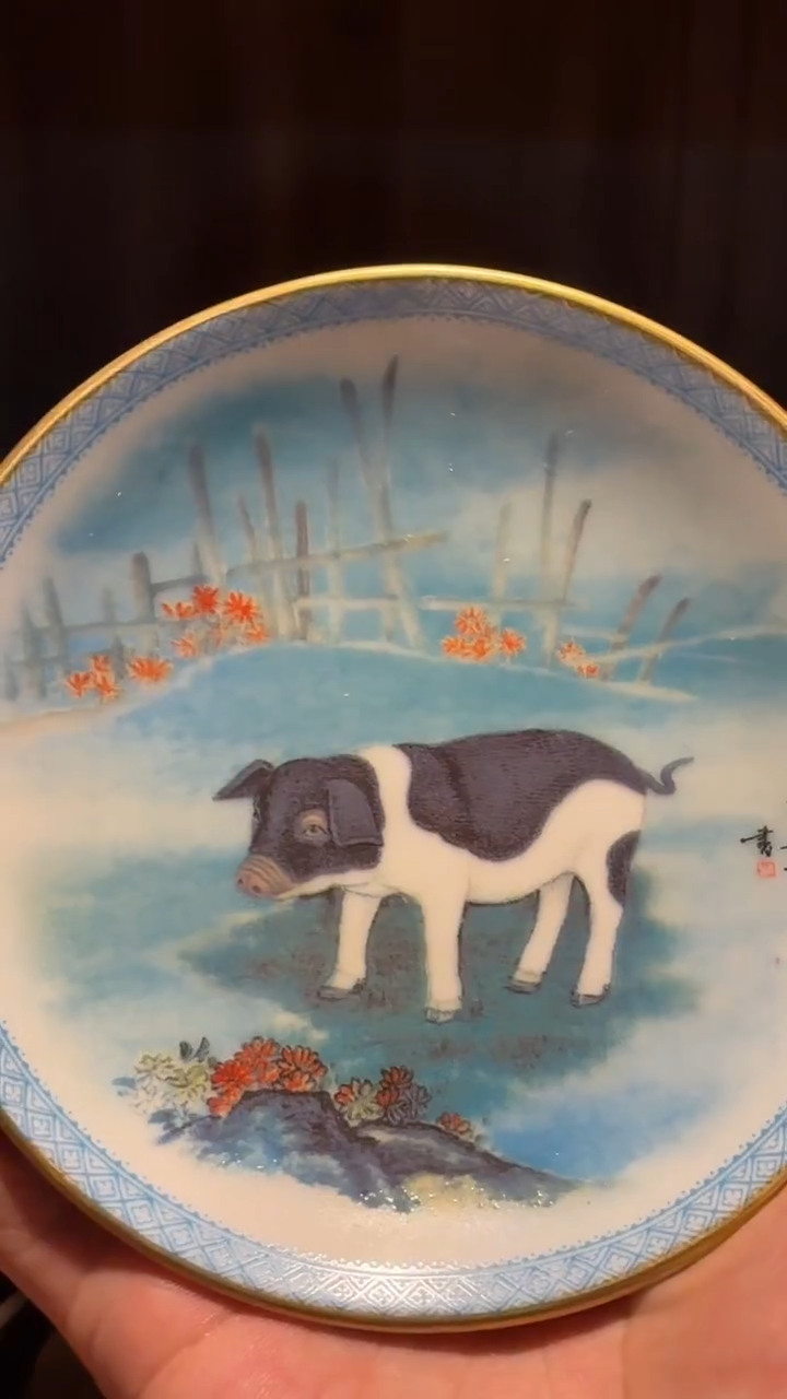 摆件瓷AD19景德镇陶瓷摆件