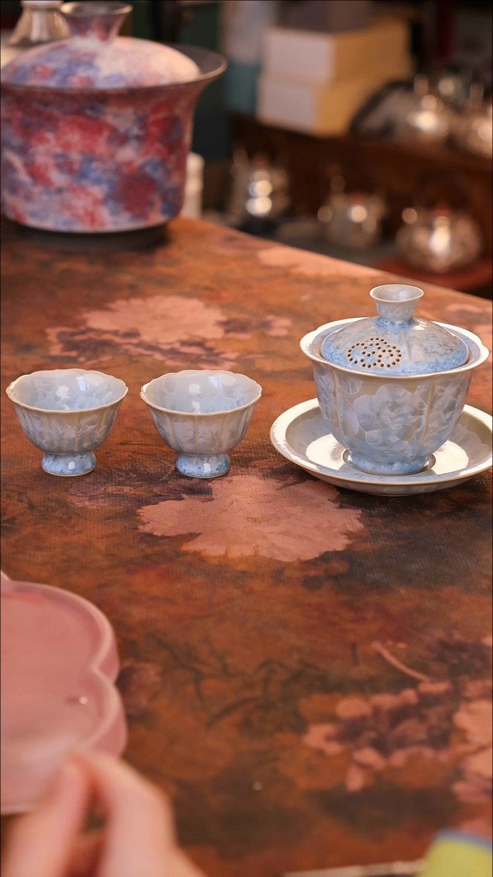 【闪购商品】陶瓷茶具（无礼盒无茶盘）@@A11782