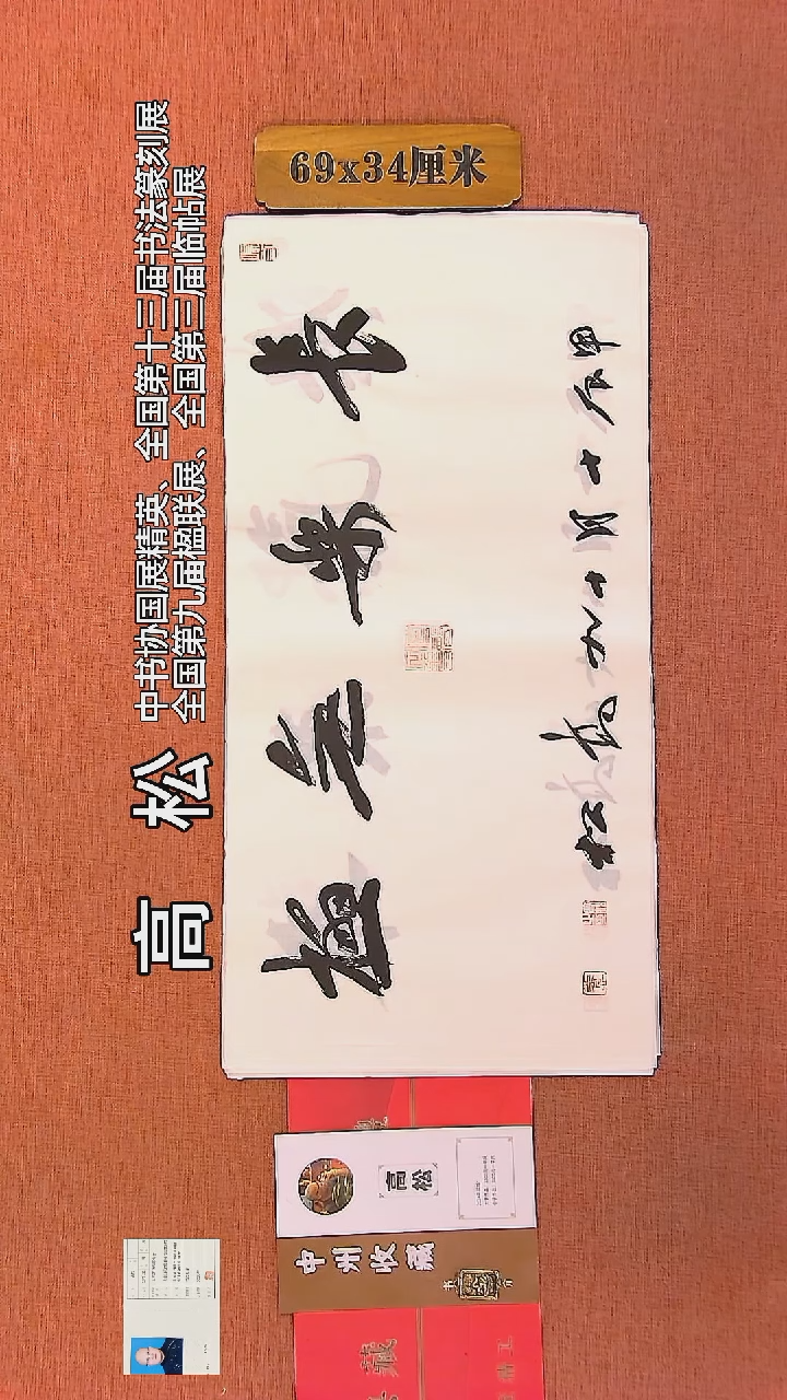 【闪购商品】书法69     高松老师书法作品