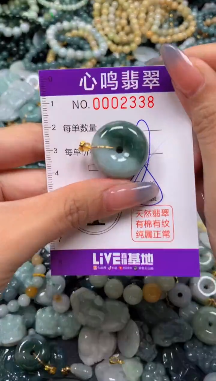 颈饰未镶嵌翡翠闪购002338