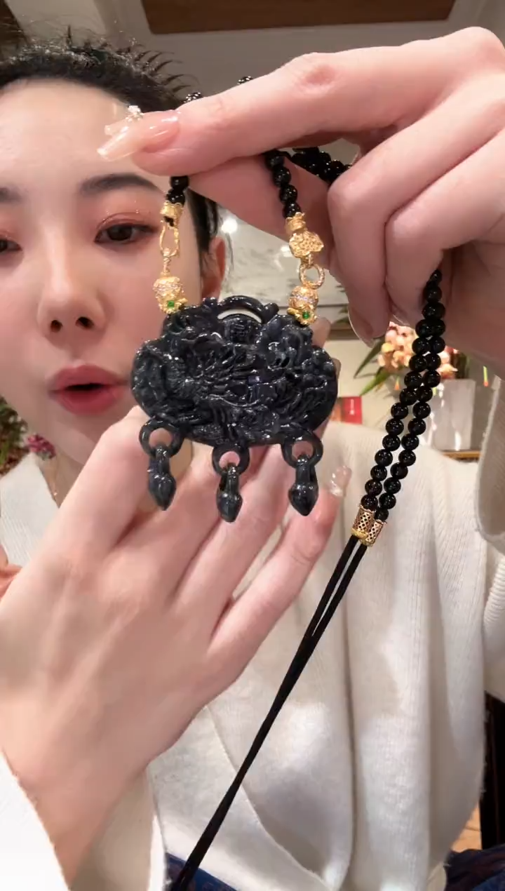 【闪购商品】翡翠颈饰未镶嵌国风