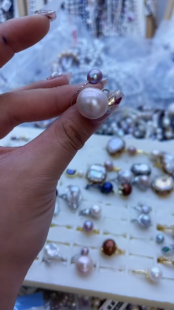 【闪购商品】淡水珍珠戒指未镶嵌962