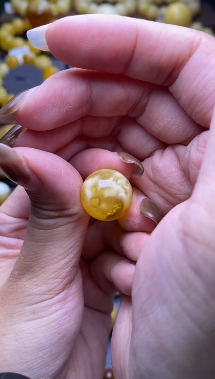 【闪购商品】琥珀裸石未镶嵌大小姐珠宝严选71