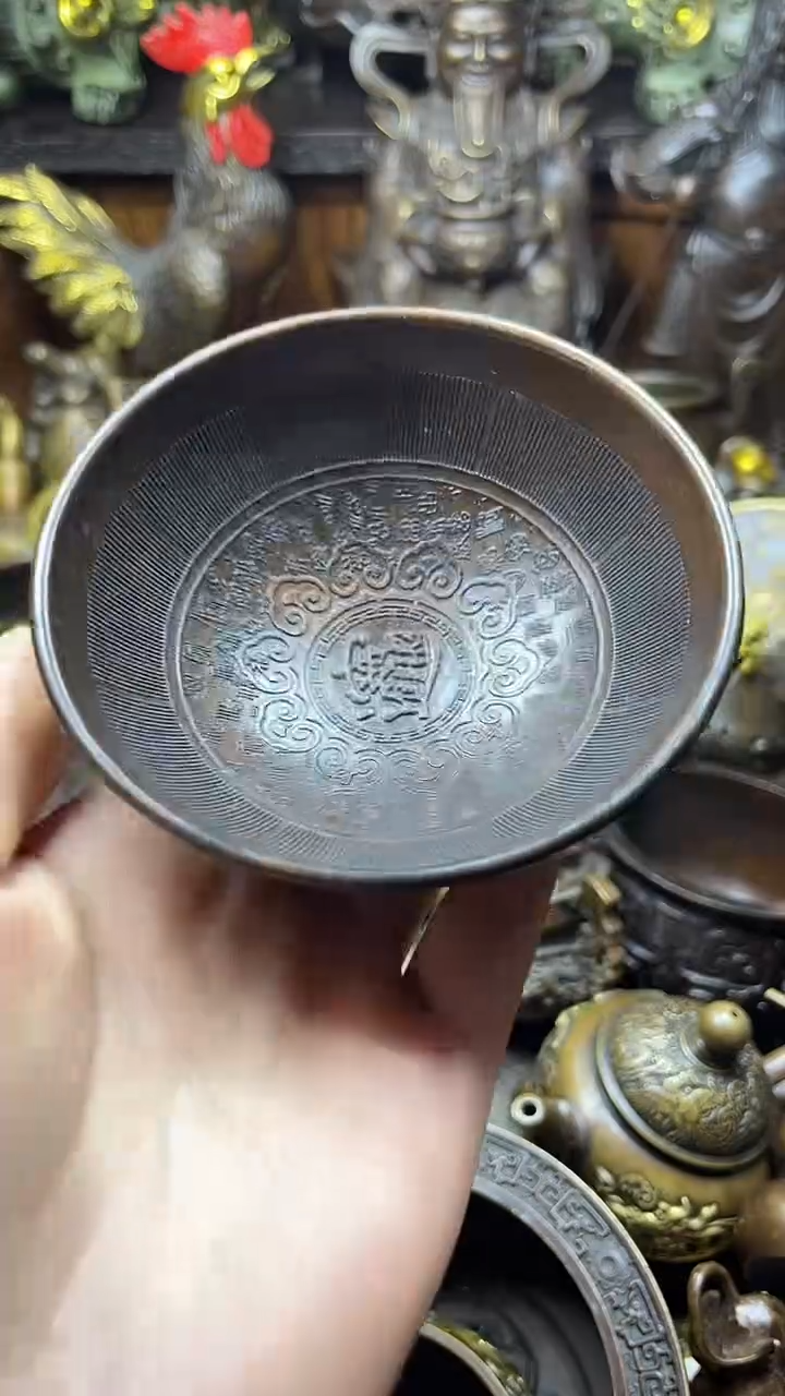 闪购链接，点击下单，有运费险，铜摆件