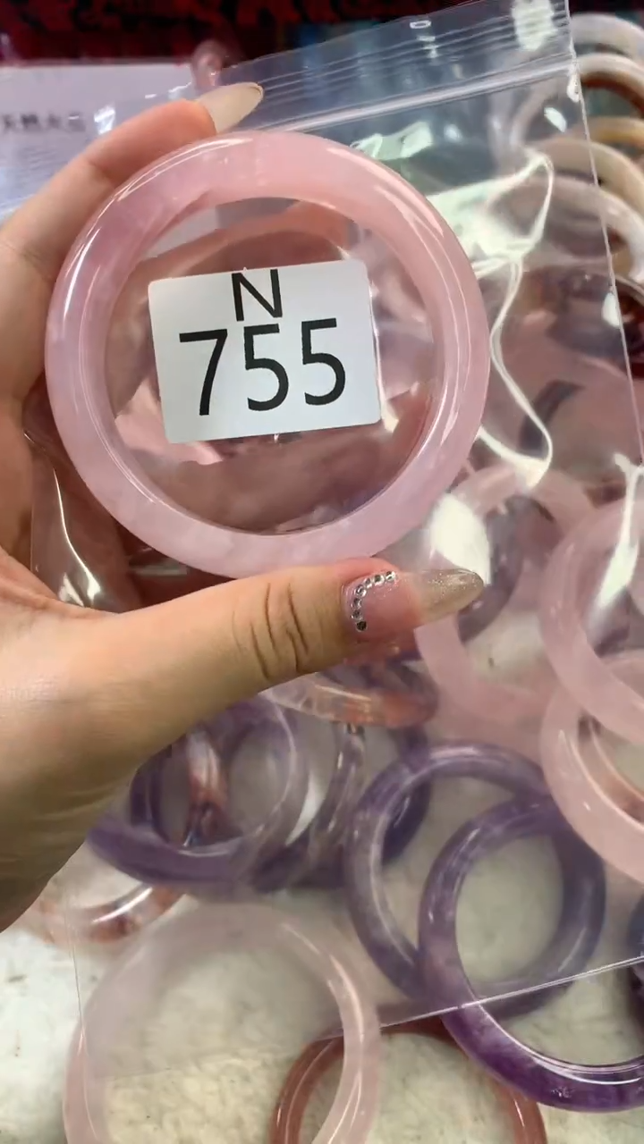 水晶手镯N未镶嵌水晶755-59