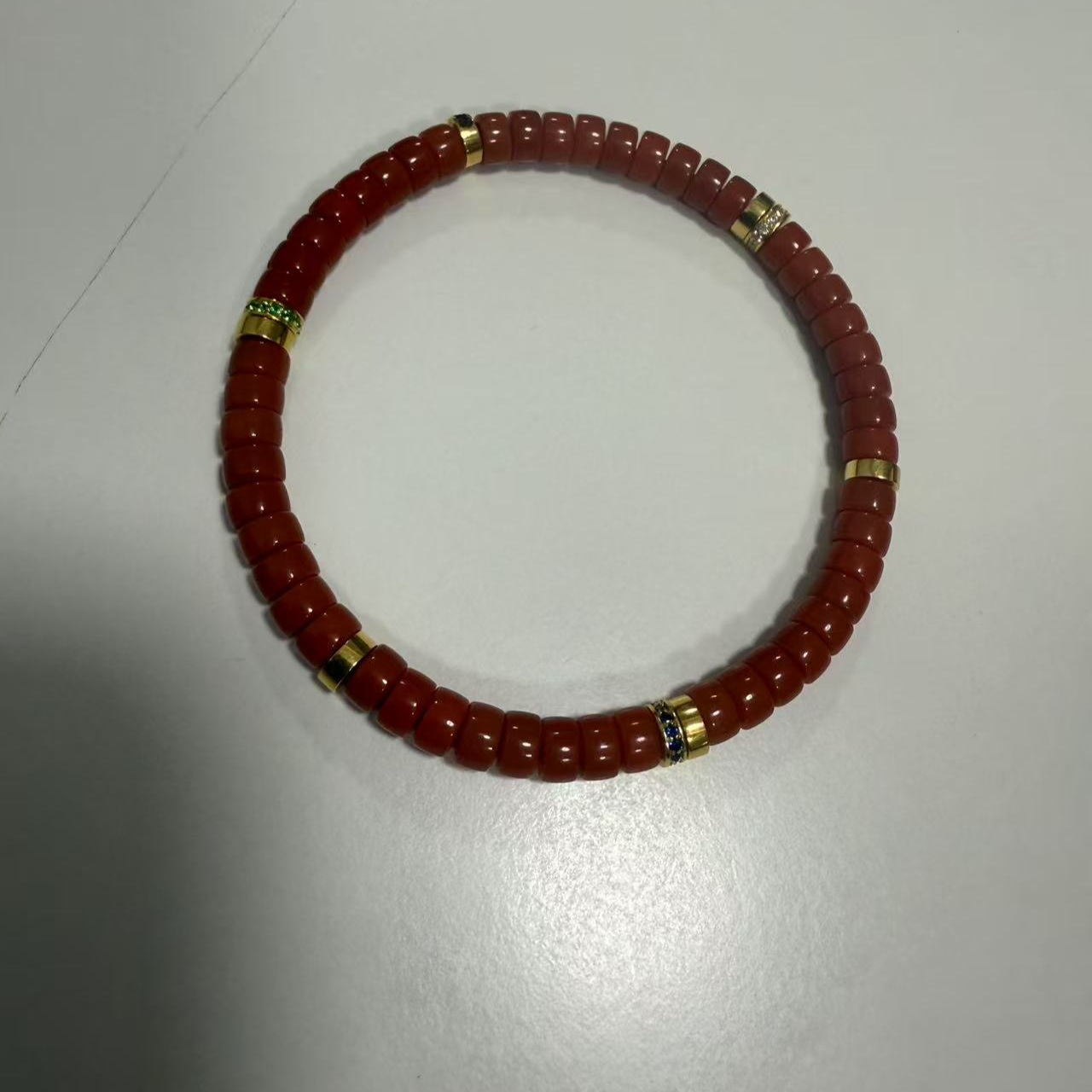 【原子专属】南红药片手串