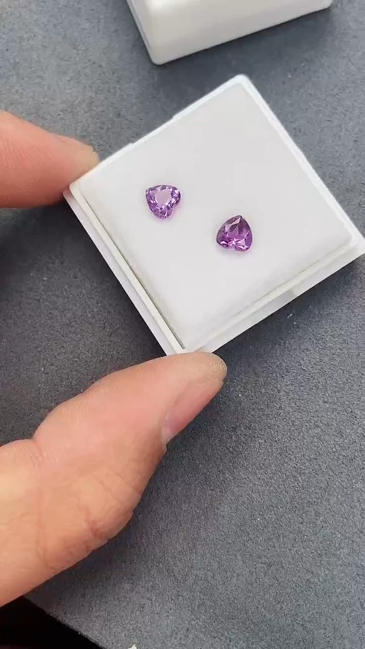 【闪购商品】紫晶笔搁未镶嵌裸石