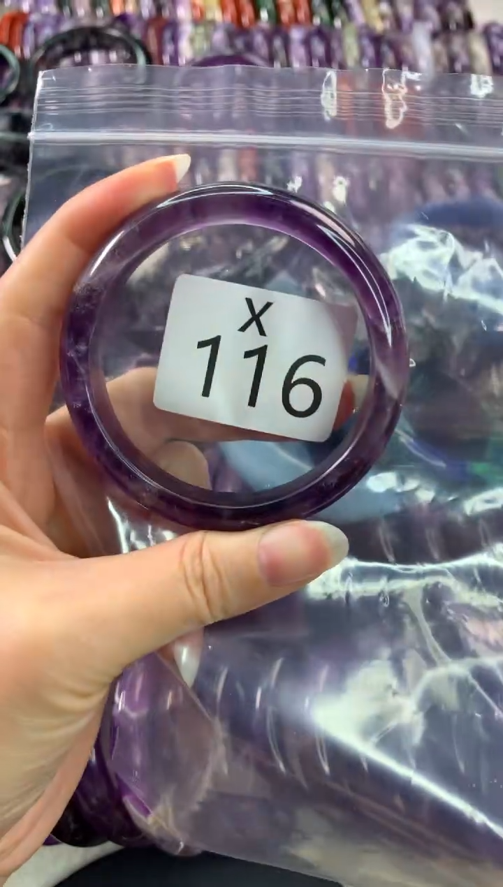 【闪购商品】水晶水晶手镯X未镶嵌116-57