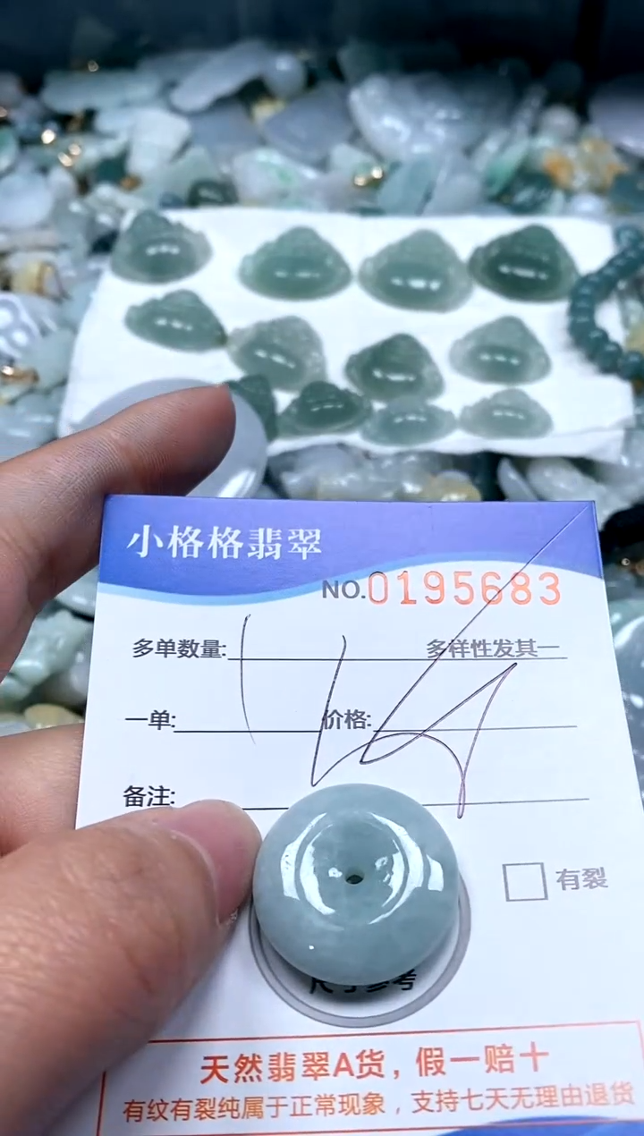 【闪购商品】翡翠颈饰未镶嵌闪购商品0195683