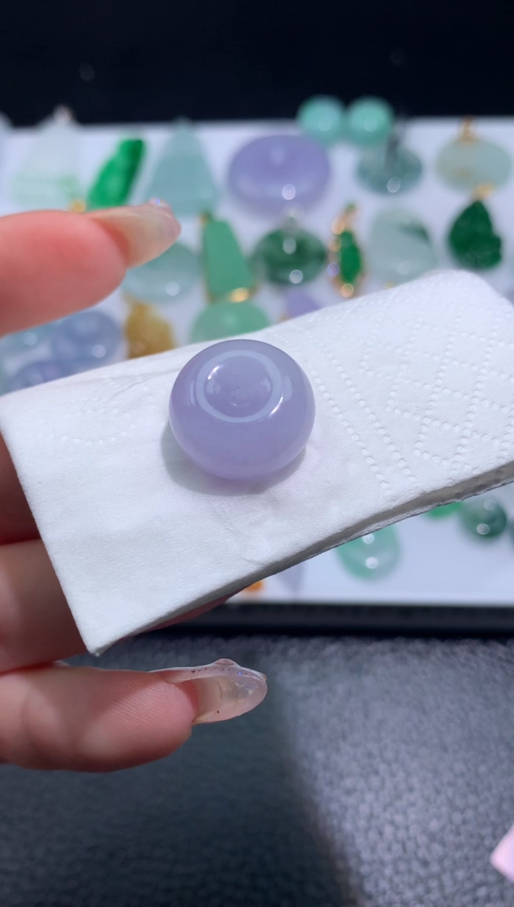 【闪购商品】定制翡翠未镶嵌扣子