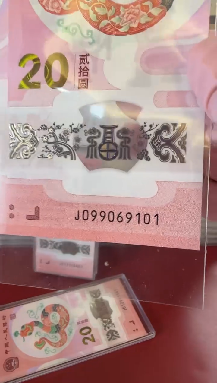 【闪购商品】塑料25蛇钞099069101单张裸