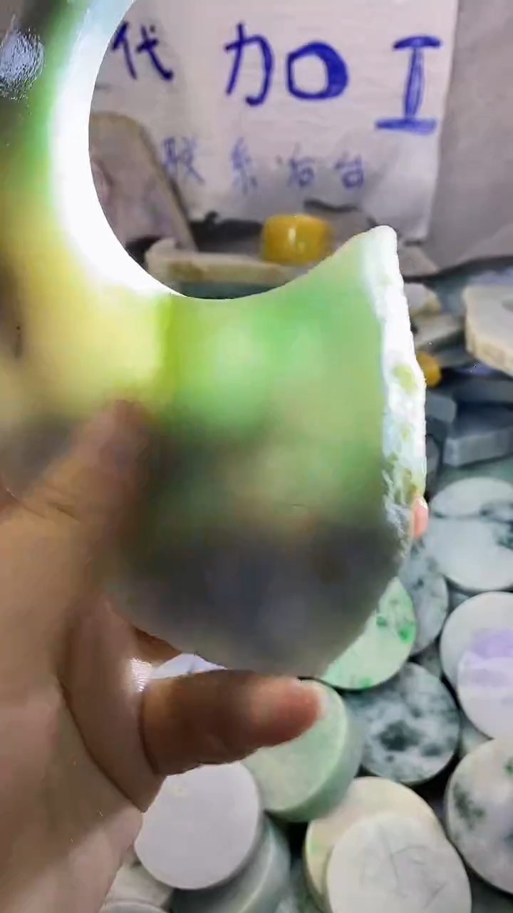 裸石翡翠纯天然A货翡翠112