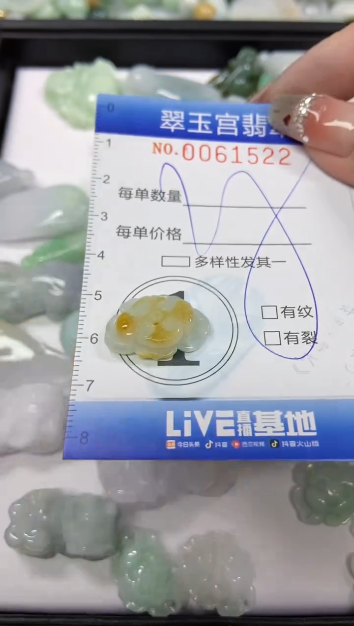 【闪购商品】翡翠颈饰未镶嵌闪购商品0061522