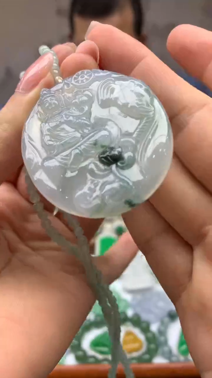 【闪购商品】翡翠颈饰未镶嵌91-天然翡翠