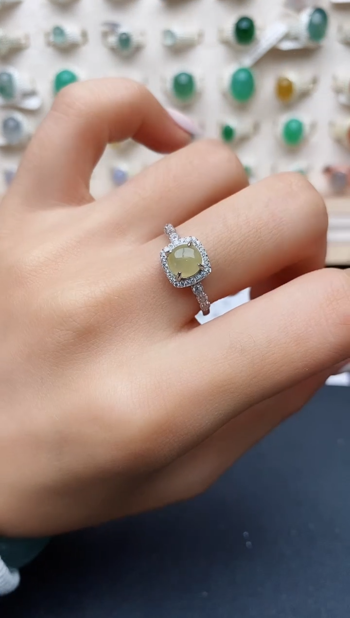 【闪购商品】翡翠戒指未镶嵌缅甸翡翠