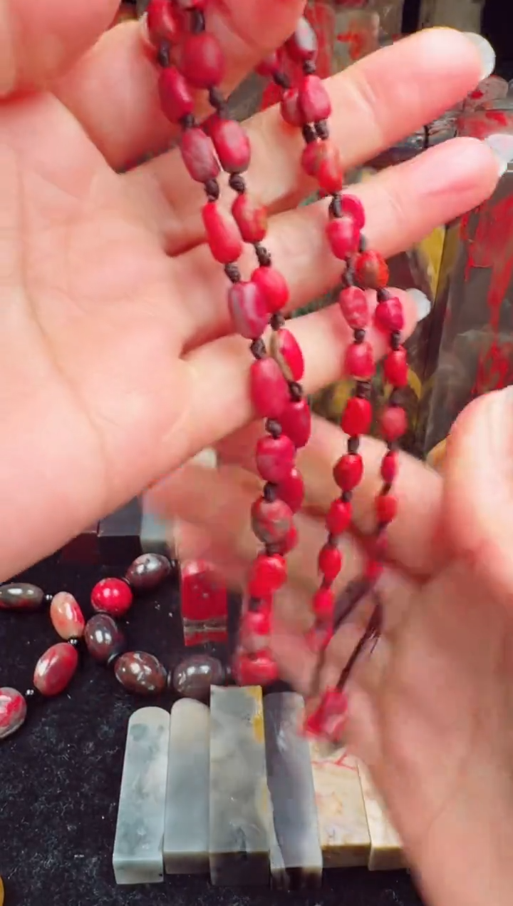 【闪购商品】昌化鸡血石鸡血石项链