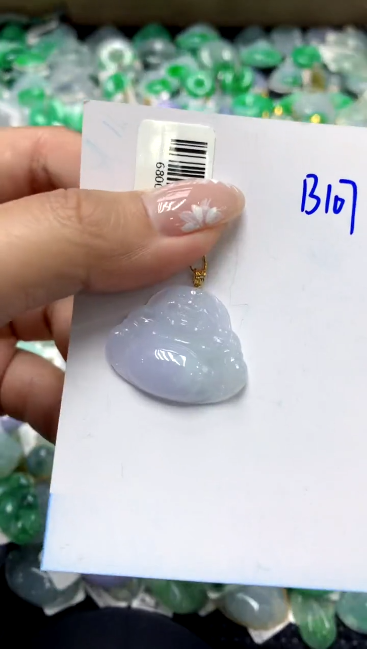 【闪购商品】翡翠颈饰18K金镶嵌111111111111111111