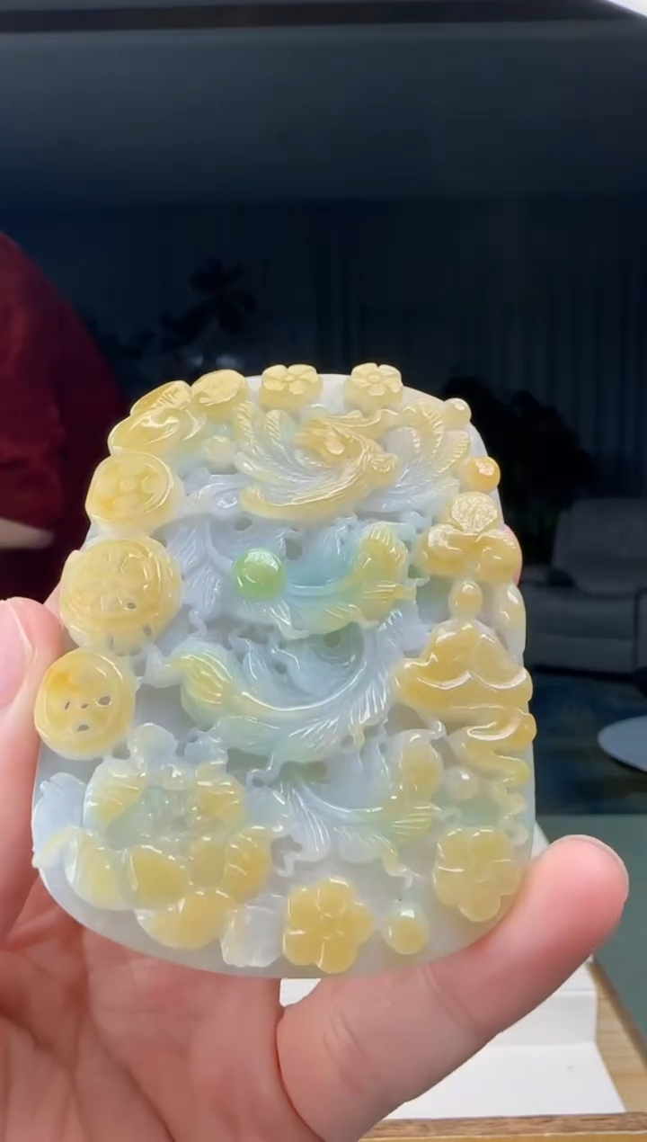 【闪购商品】翡翠颈饰未镶嵌DY@@960Q3J13896