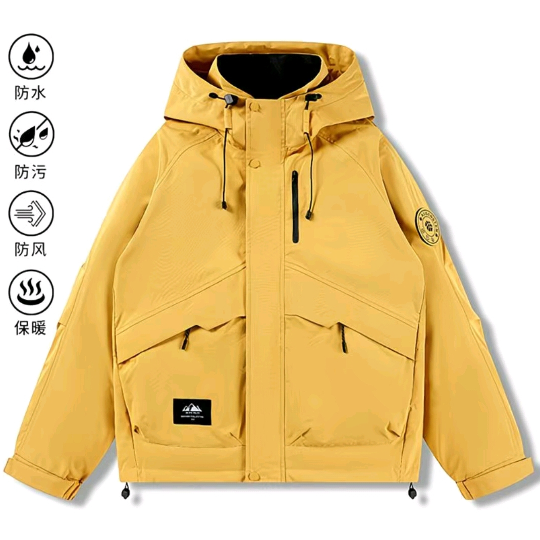 小暖炉！速热超声波石墨烯男女同款冲锋加厚棉衣818