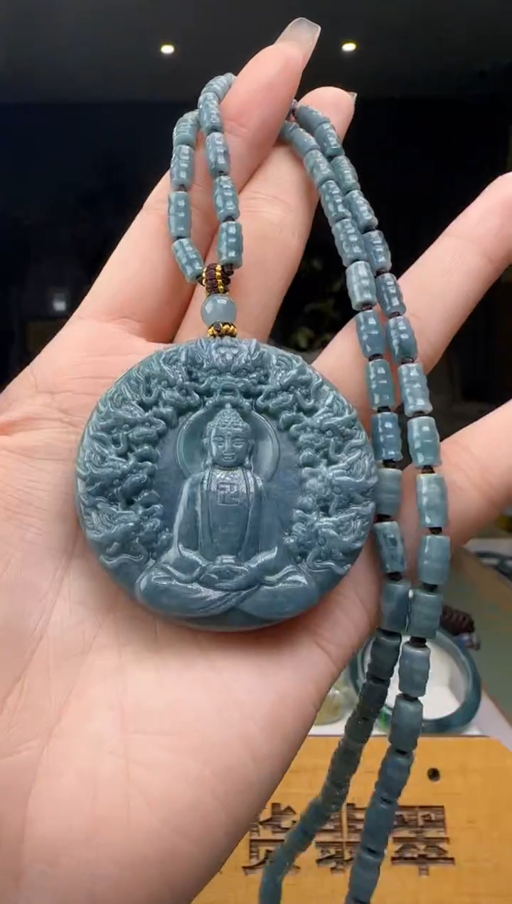 【闪购商品】翡翠吊坠(赠链)未镶嵌多样性发一MM@@60B7J03757