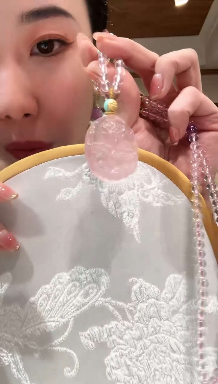 【闪购商品】水晶颈饰未镶嵌国风