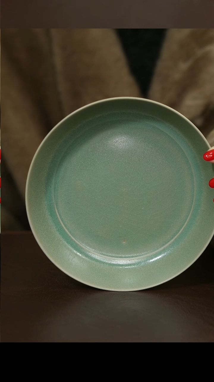 摆件瓷破****草微瑕 原矿原釉汝宋汝瓷 柴烧洗