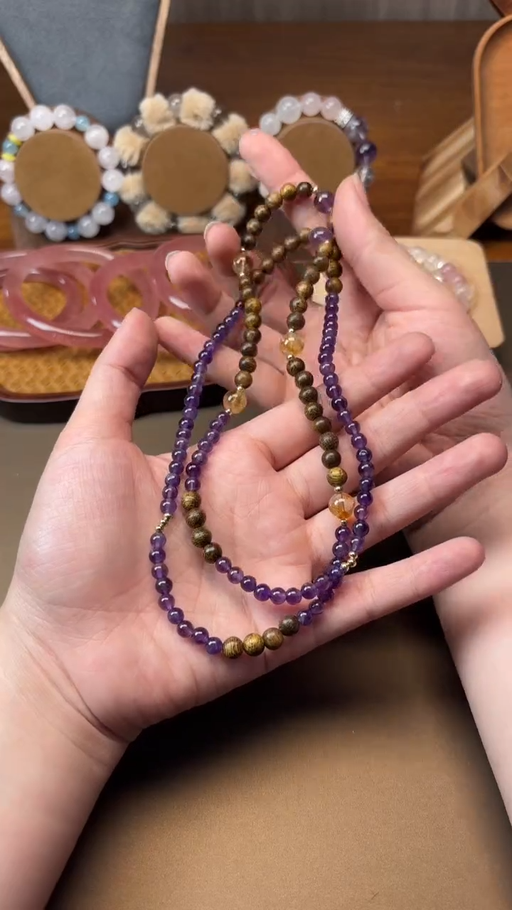 未镶嵌手串水晶1