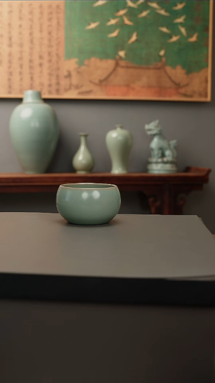 【闪购商品】杯仿古釉原矿 禅定