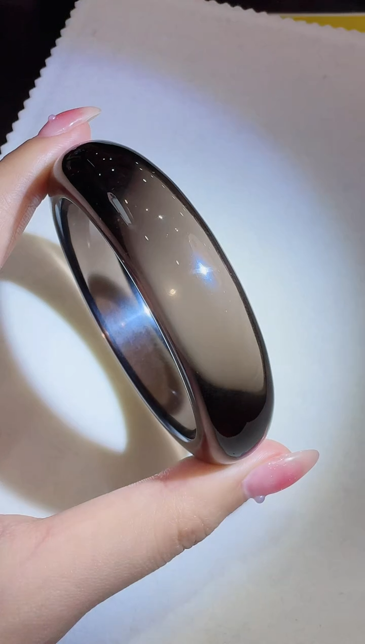 【闪购商品】黑曜岩手镯未镶嵌发一件