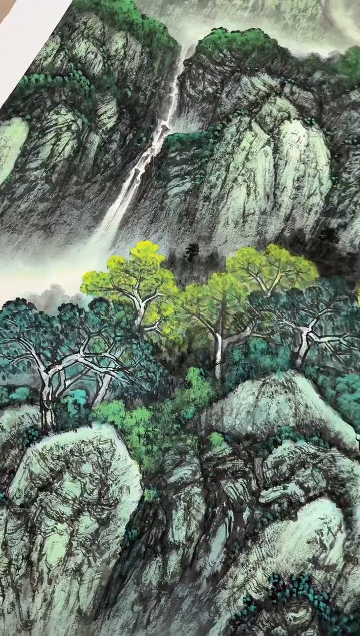 国画26赵隆轩美术馆李庆兴老师作品
