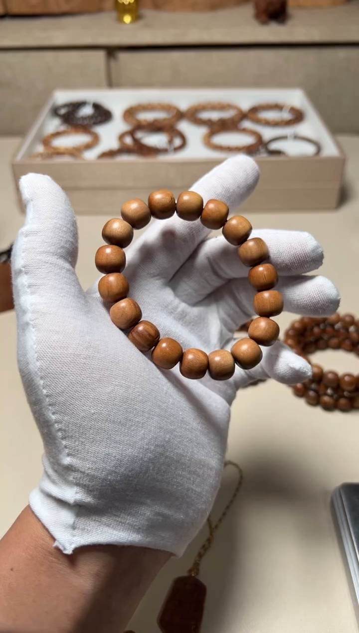 檀香木手串/手链老山檀香11/12老型微瑕福利