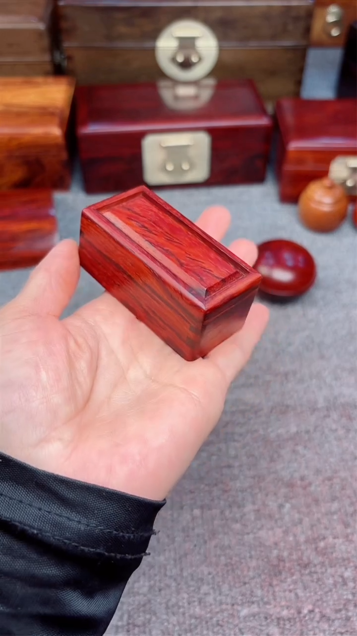 老板娘推荐小叶小印章盒