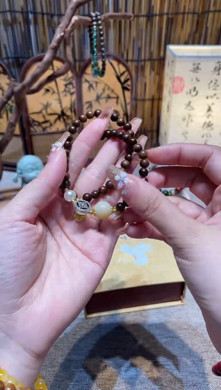 非洲檀香手串/手链沐兮手串撤柜闪购链接￥￥￥￥￥￥