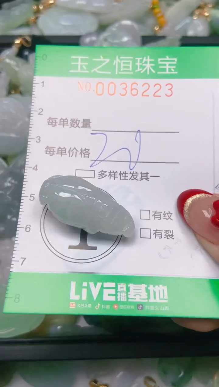 【闪购商品】翡翠颈饰未镶嵌闪购0036223