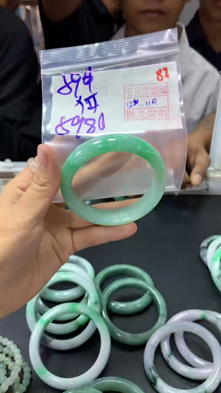 未镶嵌定制翡翠何*87毛货需精细抛光定制+多样性发1+5980