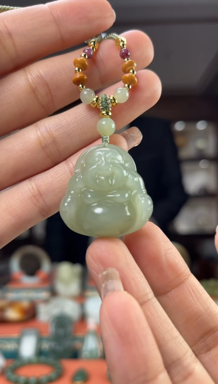 【闪购商品】和田玉颈饰未镶嵌佩佩30mm左右