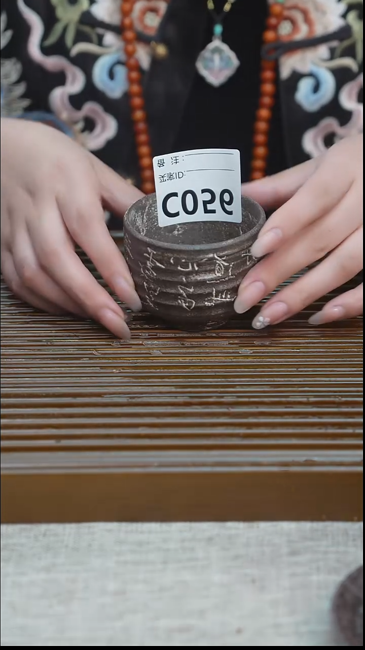 纯手工粗陶茶具每一只不一样