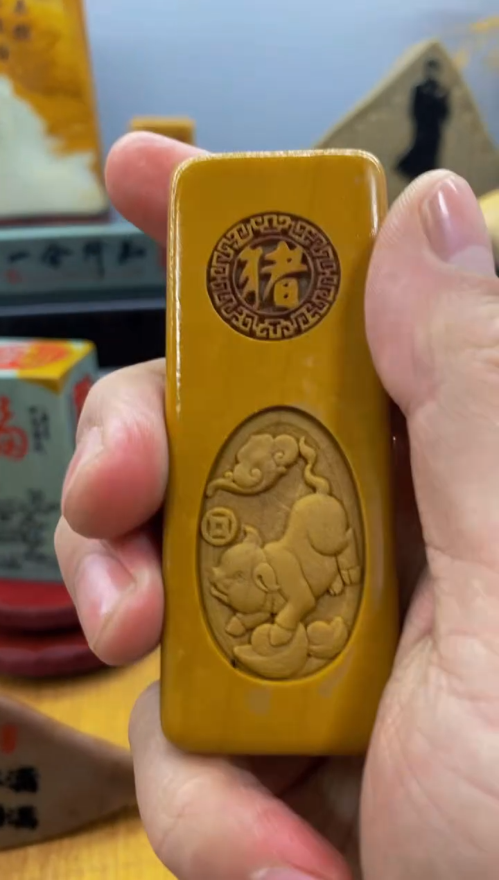 【闪购商品】茶宠石头刻字3333333上333