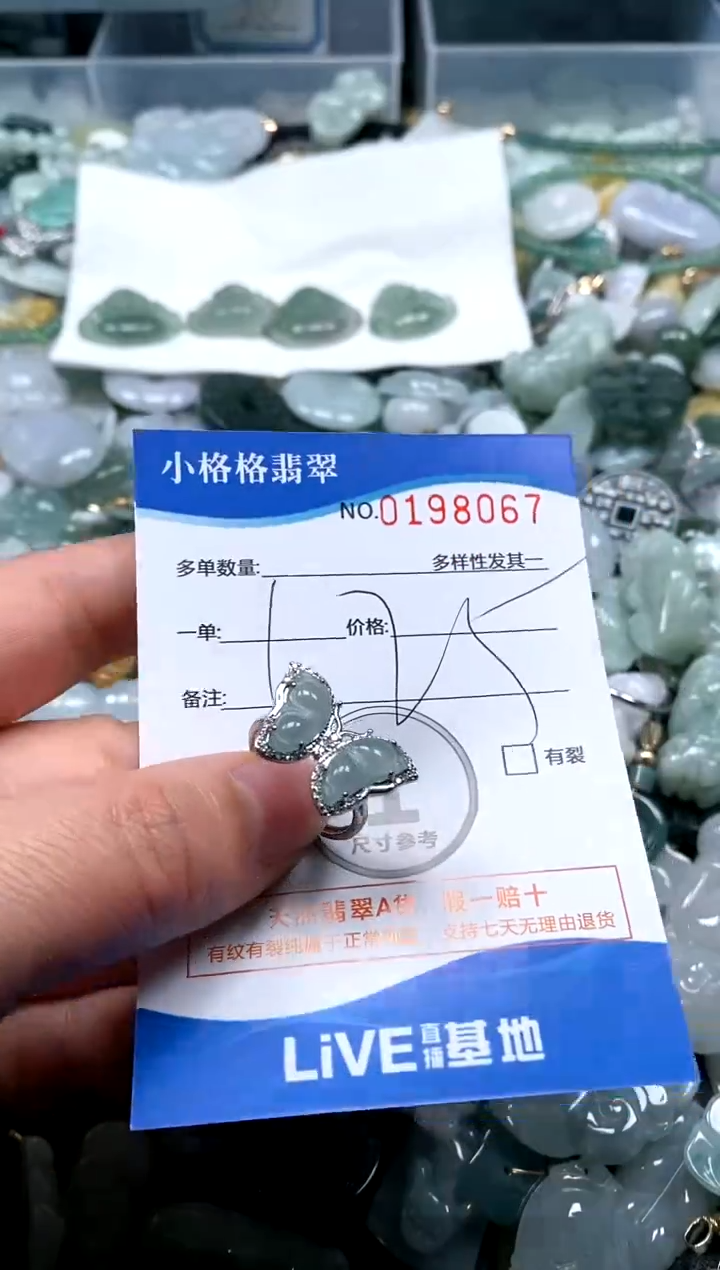 【闪购商品】翡翠颈饰未镶嵌闪购商品0198067