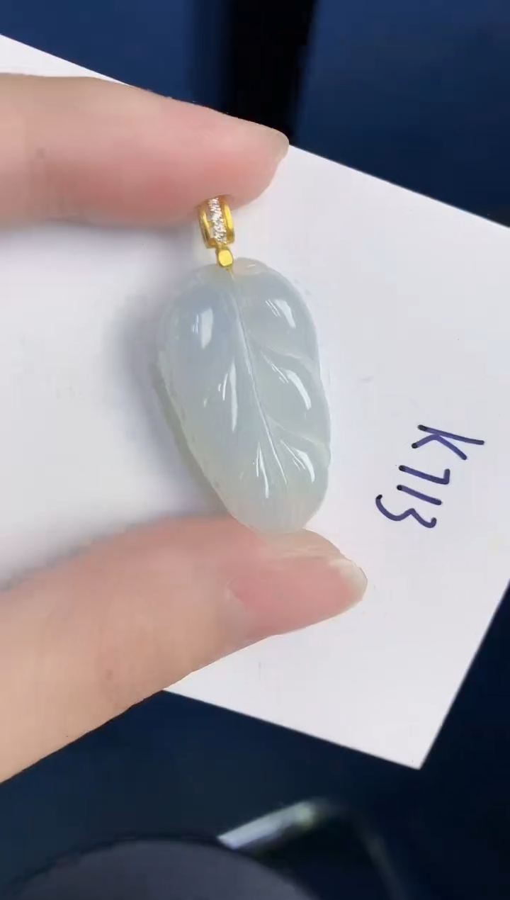 颈饰未镶嵌翡翠天然翡翠缅甸A货